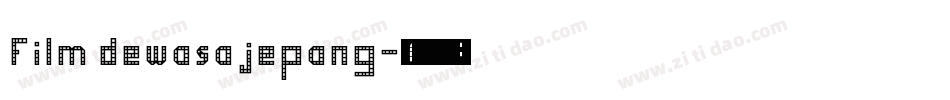 Film dewasa jepang字体转换